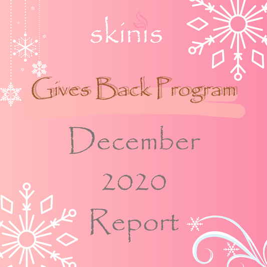 Skinis Gives Back Program - December 2020