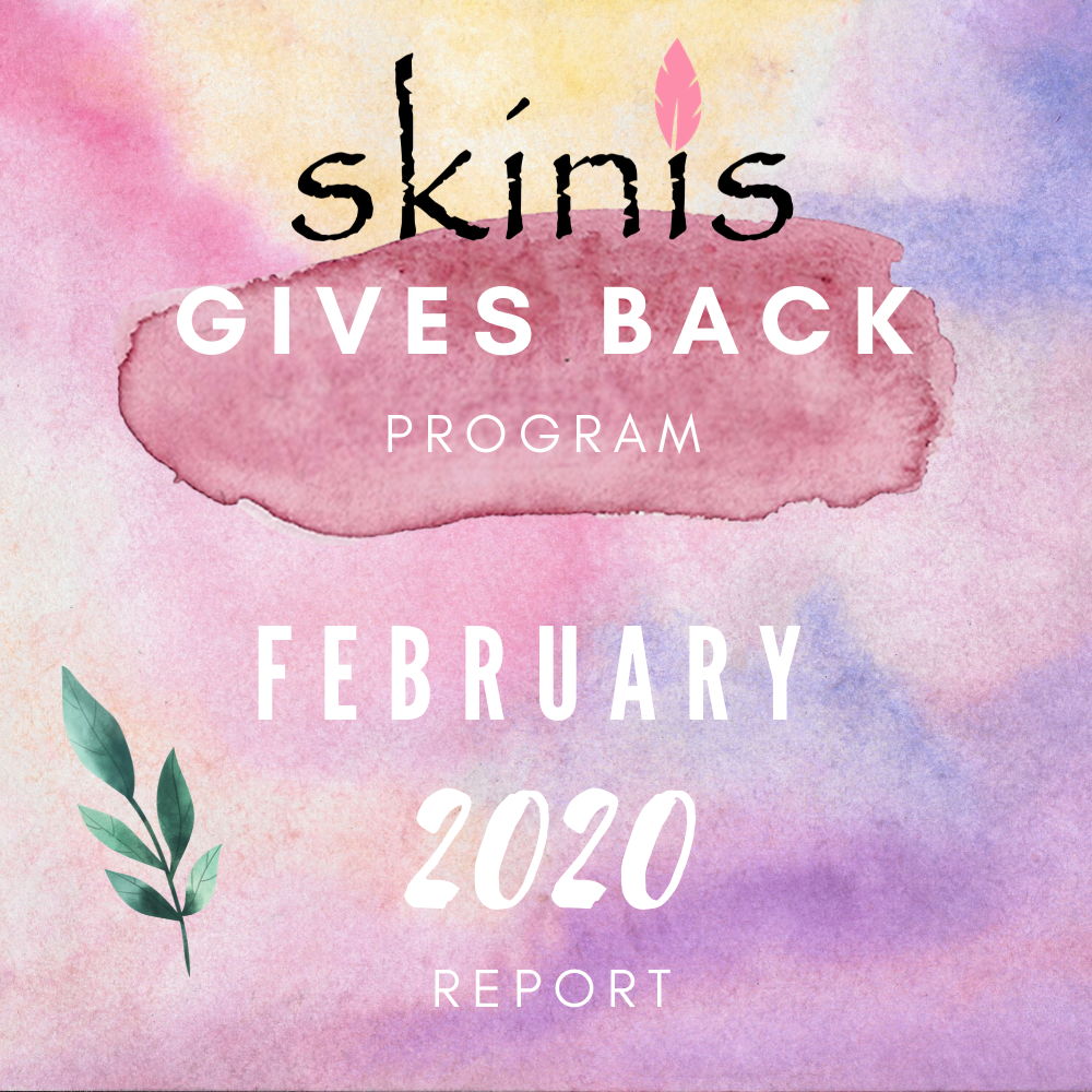 Skinis Gives Back Program Report - February 2020