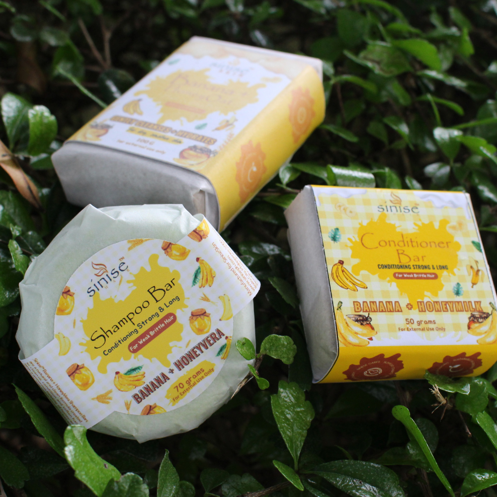 Banana + Honey BUNDLE ( Shampoo + Conditioner + Soap ) COD ( Save P30 )