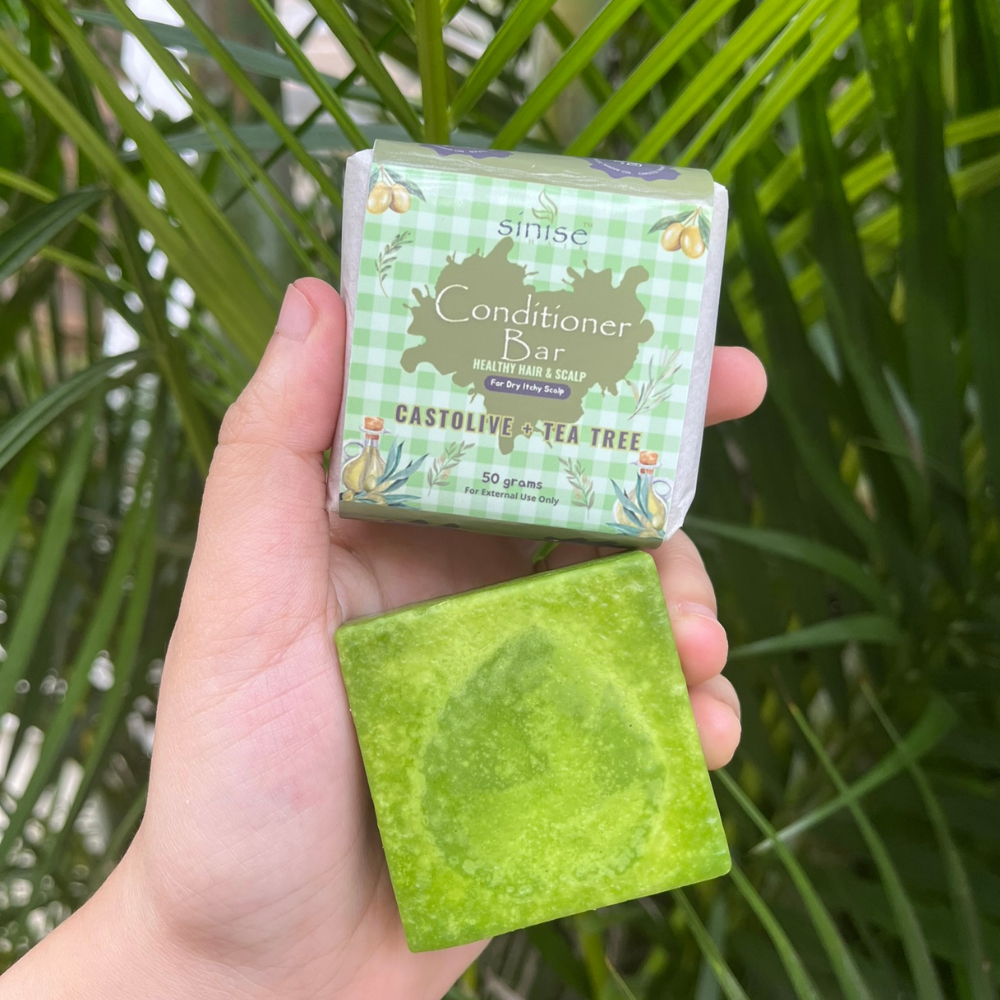 CastOlive + Tea Tree - Conditioner Bar ( 50g )